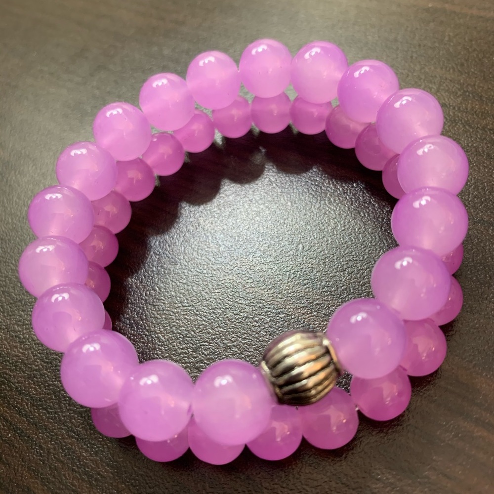 NEW!! Sassy Stretchy Princess Pink Bracelet!